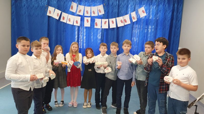 Uczniowie klasy trzeciej