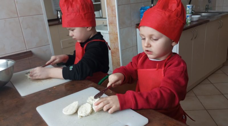 chłopcy z grupy Biedronki