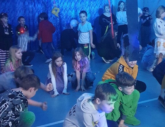 Zabawy integracyjne.