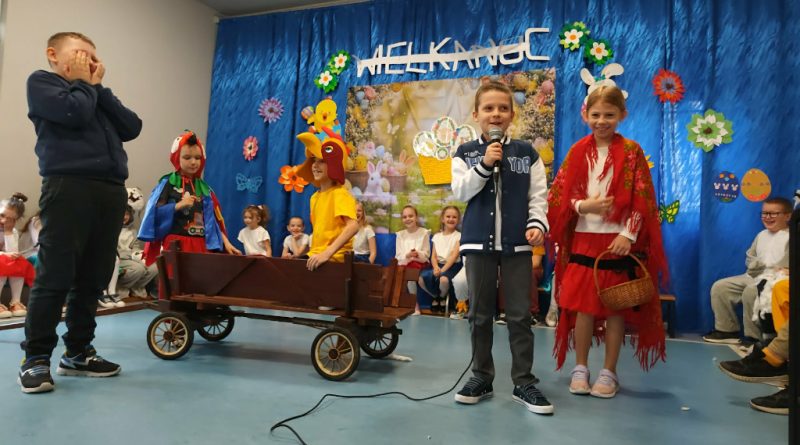 Wieziemy tu kogucika !