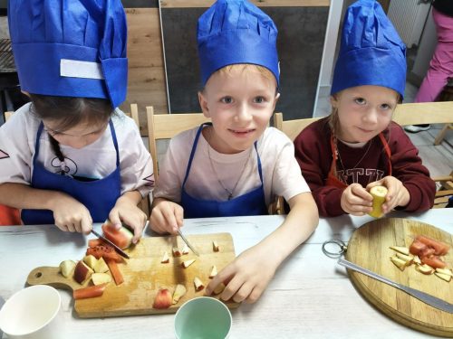 Dzieci z grupy Świętokrzyskie Nutki