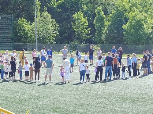 2025/2026 Dzień Rodzinny na sportowo w grupach Świętokrzyskie Nutki i Biedronki