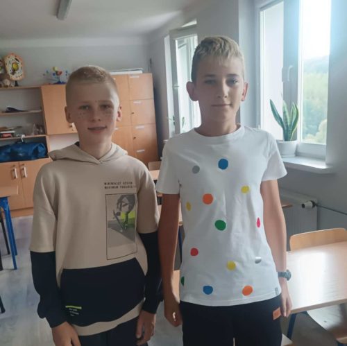Dzień Kropki w klasie VI