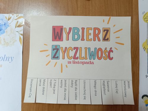 Wybierz życzliwość