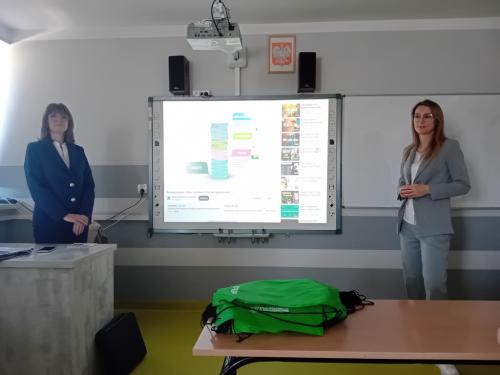 2024/2025 Edukacja ekonomiczna - spotkanie z przedstawicielami Banku Spółdzielczego w Suchedniowie