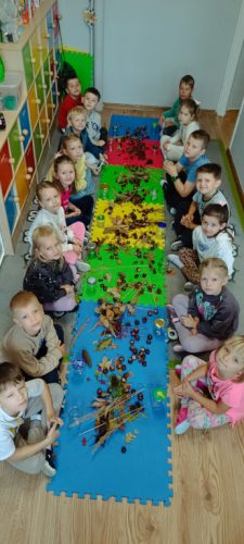 praca plastyczna dzieci z grupy Świętokrzyskie Nuteczki