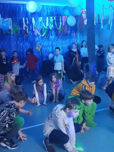 Zabawy integracyjne.