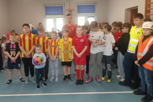 przebrani za piłkarzy