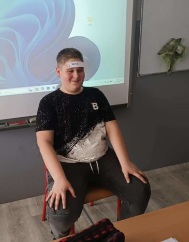 Artur odgaduje nazwę figury