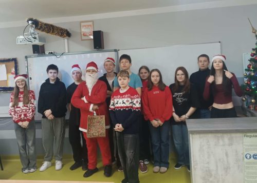 Mikołaj w klasie siódmej