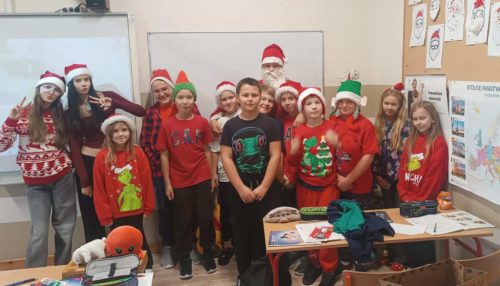 Mikołaj w klasie trzeciej