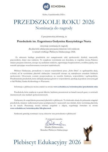 Nominacja Przedszkole