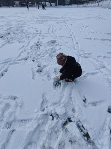 Sprawdzamy lepkość śniegu 