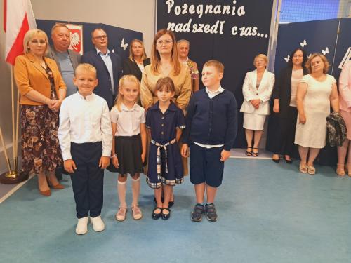 Najlepsi uczniowie klasy 1