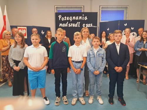 Najlepsi uczniowie klasy 5