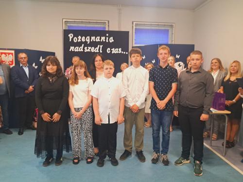 Najlepsi uczniowie klasy 6