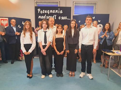 Najlepsi uczniowie klasy 7