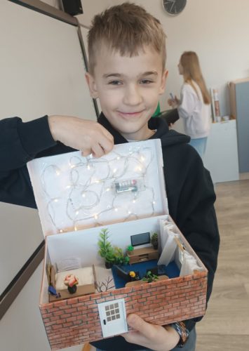 2025/2026 Projekt pokoju w skali w klasie czwartej