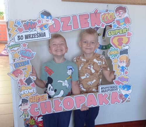 2023/2024 Przedszkole dzień chłopaka