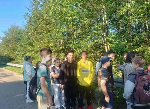 Krótka przerwa w czasie rajdu