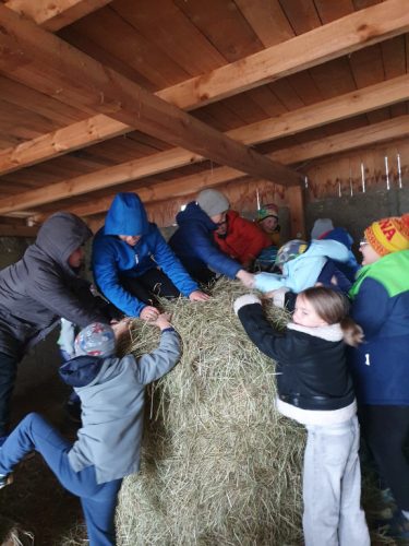 Poznawanie przez doświadczanie. uczennice kl. 2