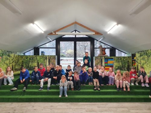 Uczniowie kl. I, II i III