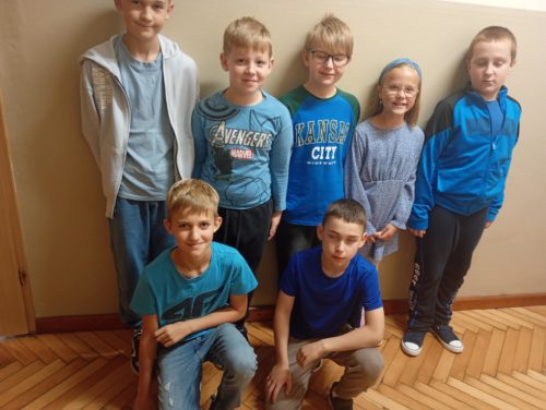 Klasa 4 na niebiesko