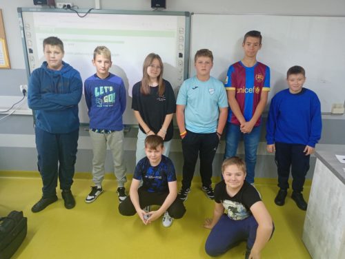 Klasa 6 na niebiesko