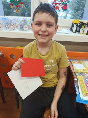 Antek z walentynkami