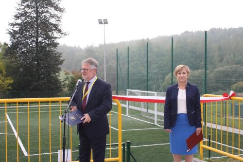 UROCZYSTE OTWARCIE BOISKA SZKOLNEGO