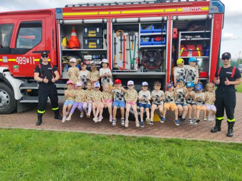Spotkanie z druhami OSP w Łącznej 