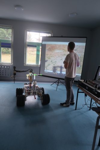 Prezentacja możliwości łazika