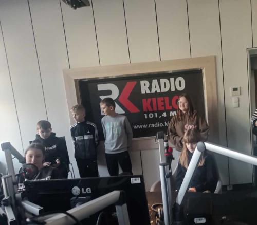 2024/2025 Wizyta w Centrum Multimedialnym Radio Kielce