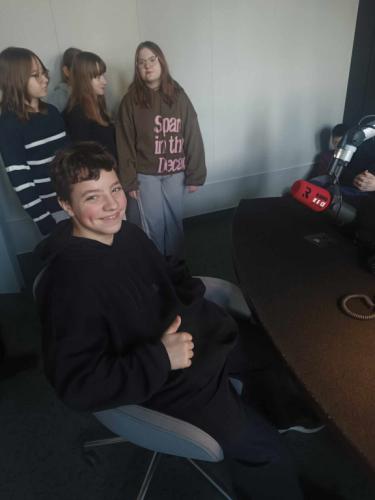 2024/2025 Wizyta w Centrum Multimedialnym Radio Kielce