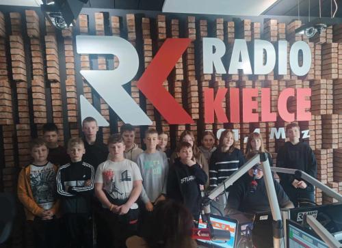 2024/2025 Wizyta w Centrum Multimedialnym Radio Kielce