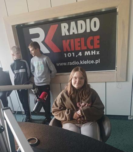 2024/2025 Wizyta w Centrum Multimedialnym Radio Kielce