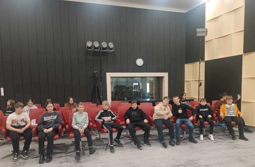 2024/2025 Wizyta w Centrum Multimedialnym Radio Kielce