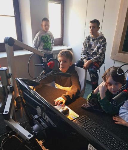 2024/2025 Wizyta w Centrum Multimedialnym Radio Kielce