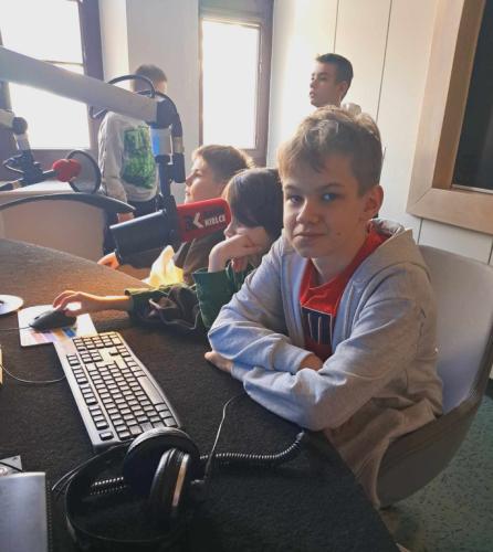 2024/2025 Wizyta w Centrum Multimedialnym Radio Kielce