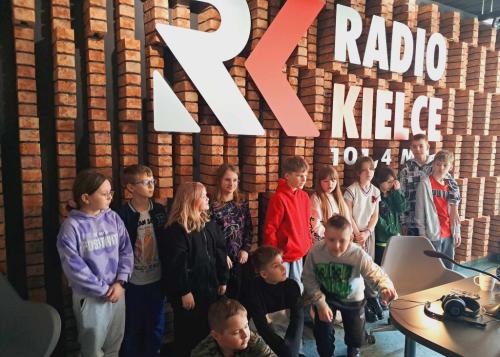 2024/2025 Wizyta w Centrum Multimedialnym Radio Kielce