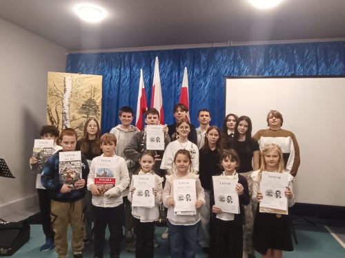 Laureaci konkursu wiedzy o Patronie szkoły