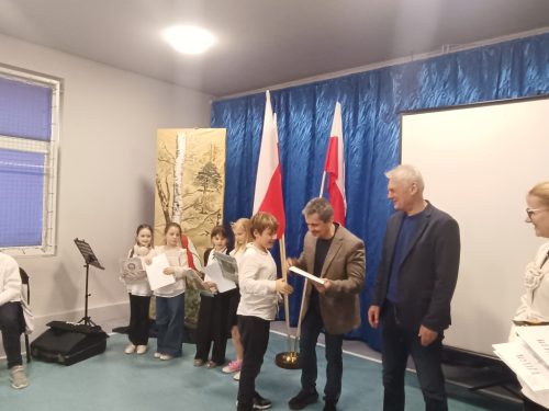 2025/2026 „Żywa lekcja historii” z okazji 50. rocznicy śmierci patrona szkoły Eugeniusza Gedymina Kaszyńskiego „Nurta”